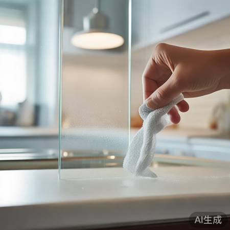 燃气灶玻璃面板清洗技巧分享