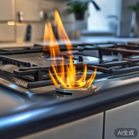 燃气灶自动熄火保护