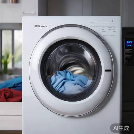 小天鹅洗衣机，智能脱水，干爽舒