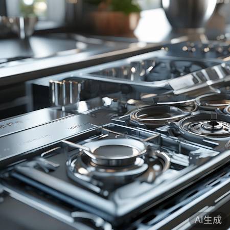 集成灶配件精密组合