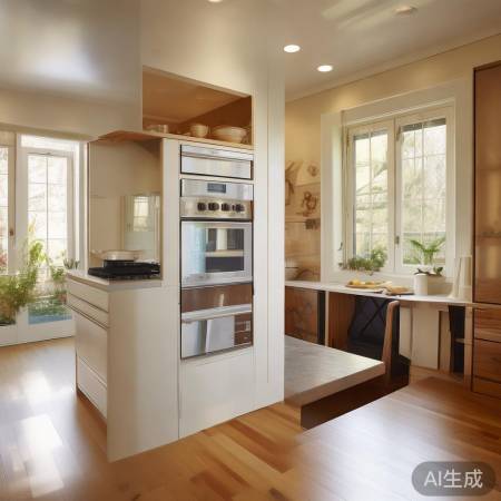 厨房一体化美学，焕新家居生活