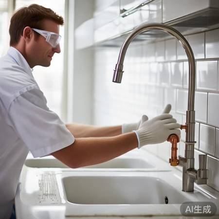 检查水管连接牢固