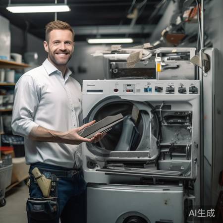 安装刹车带,恢复洗衣机,检查正