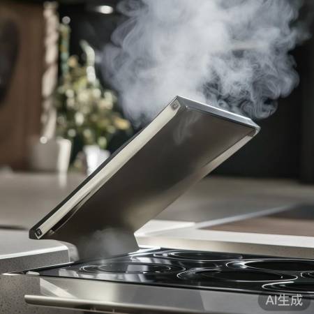 奥普集成灶厂家官网客服电话介绍：普尔集成灶散热口设计，告别高温困扰