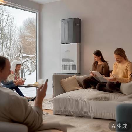 节能空气能供暖,温暖又省电