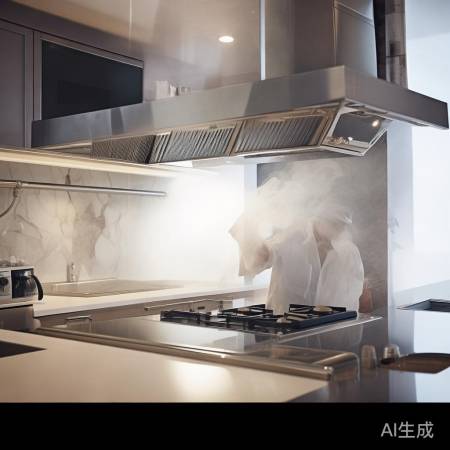 检查油烟机安装效果