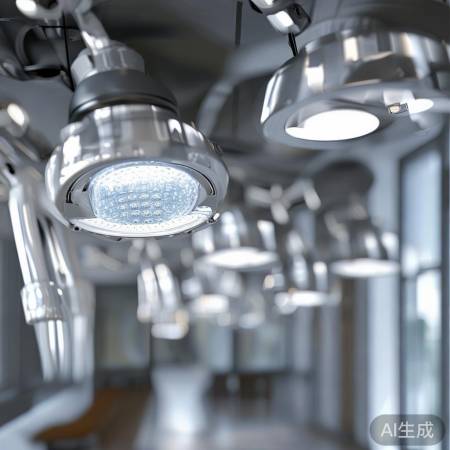 LED灯摇臂设计,亮度更均匀