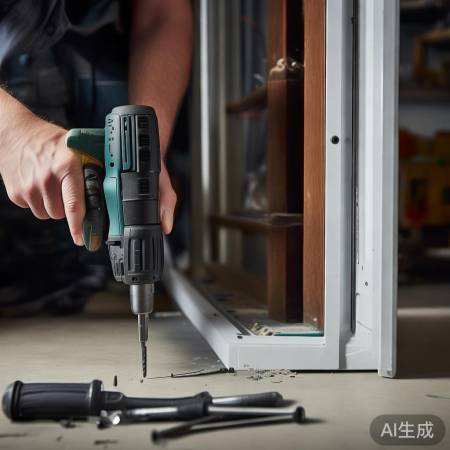 准备工具,钻孔定位