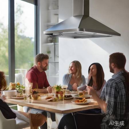 “侧吸油烟机自动清洗，生活更自