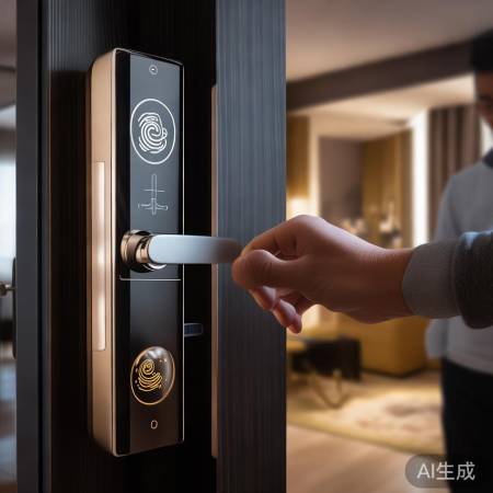 耐久指纹锁专业维护中心剖析-双开玻璃指纹锁:居家安全新选择,一键开启便捷生活
