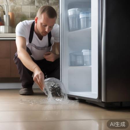 检查冰箱排水孔