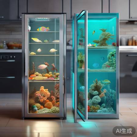 比佛利冰箱官方售后服务中心解说㊣冰箱与鱼缸相邻摆放的妙用揭秘