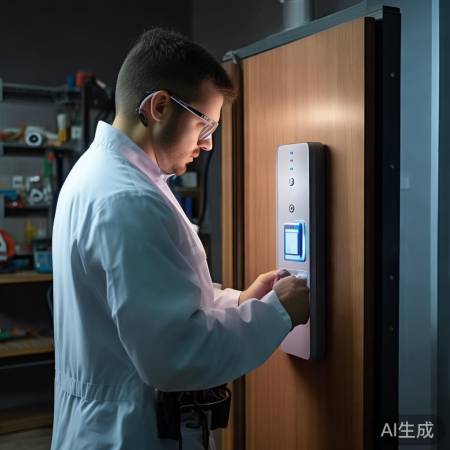 保仕盾智能指纹锁维修服务实地考察传授:步阳指纹锁升级：一键增加指纹解锁新体验