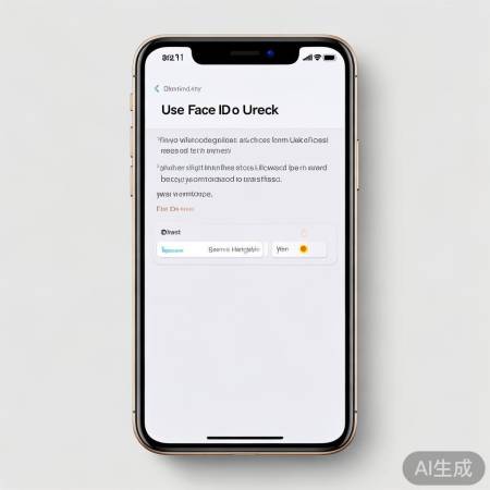 Face ID解锁应用设置