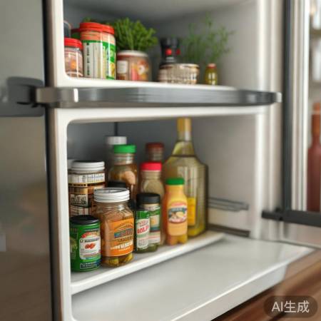 冰箱角落巧利用