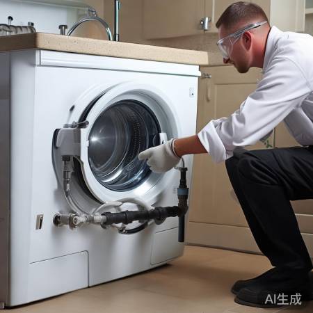 连接水管,确保接口紧密