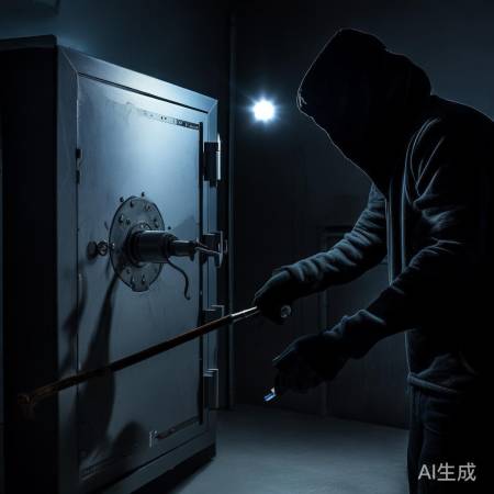 撬开保险柜有技巧