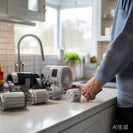 厨房电机尺寸适中