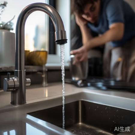 水压不足，热水器不工作