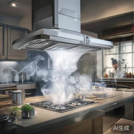 万喜油烟机，吸力强，静音好