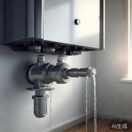 壁挂炉进水阀不严，工作不停。