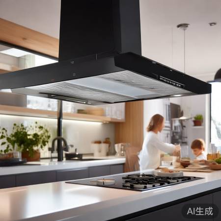 中档阿克斯曼油烟机，智能大吸力