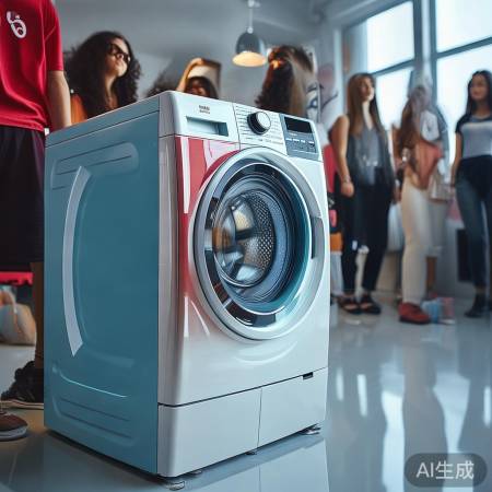 时尚多样洗衣机受青睐