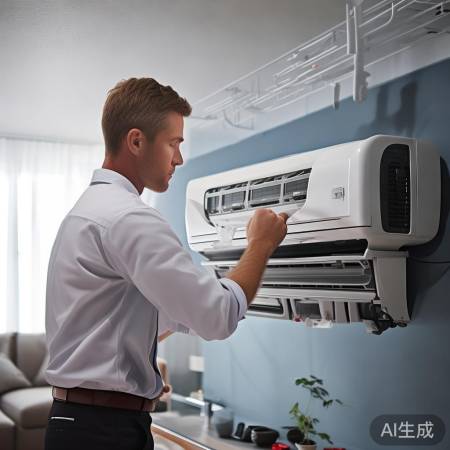 三菱空调急速保修梳理%中央空调内部发现针孔，安全隐患不容忽视