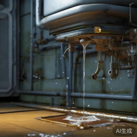 壁挂炉漏水，喝水呛到？