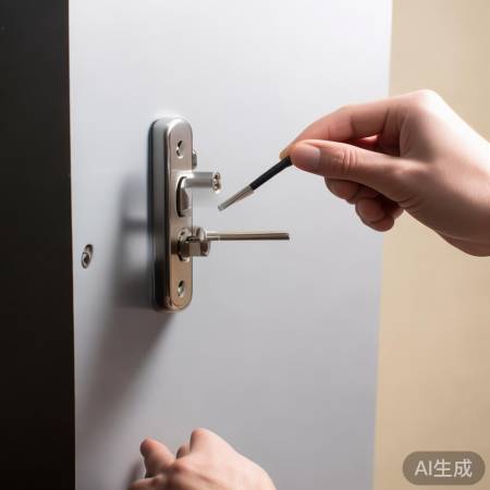 调节旋钮，适应锁感