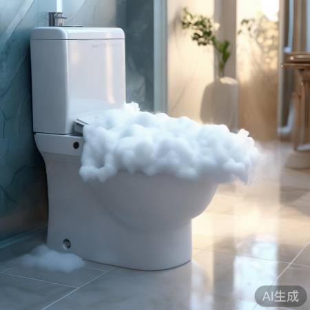 智能马桶杀菌泡沫盾,卫生新体验