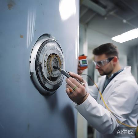 温度传感器故障，热水器不知热。