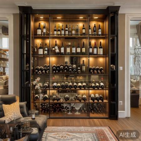 酒柜装饰，创意点亮家