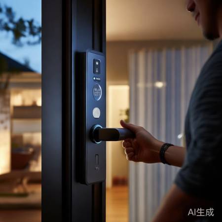 指纹锁升级，刷脸进门神器