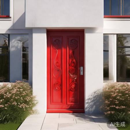 红门代表爱家追求,亮丽风景线
