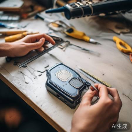 自制指纹锁硅胶套