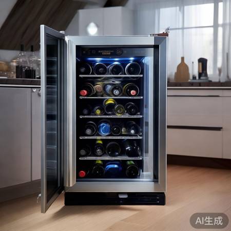 根德(grundig)酒柜维修客户咨询台解说♫红酒柜玻璃门蒸汽孔揭秘：如何保持恒温？