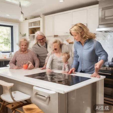 厨房设计：考虑家庭成员需求