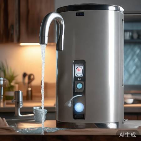启动热水器，加热中