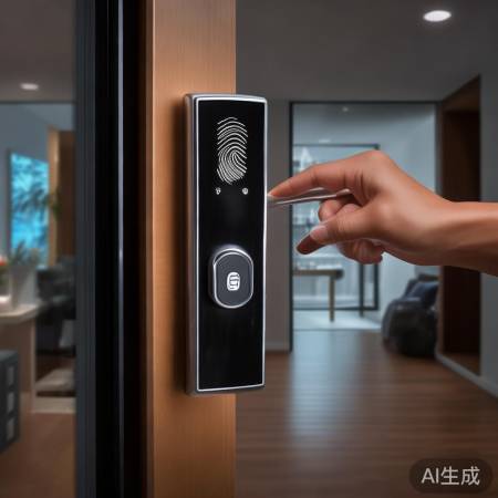 科技锁便捷安全,护指纹信息需谨