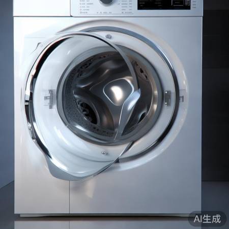 打开洗衣机门