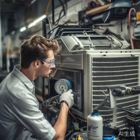 空调制冷慢，查冷媒和风道