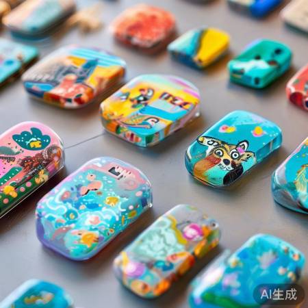 选创意冰箱贴小技巧