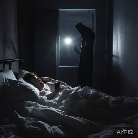 深夜门口惊现黑影