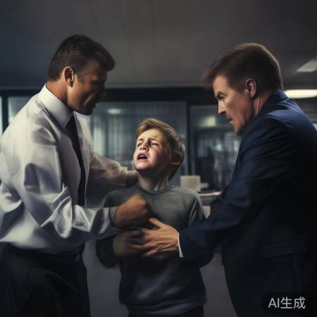 公职人员掌掴男孩真相揭晓