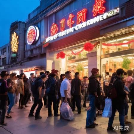 美国炸鸡巨头中国首店开业，排队2小时！你敢去尝鲜吗？