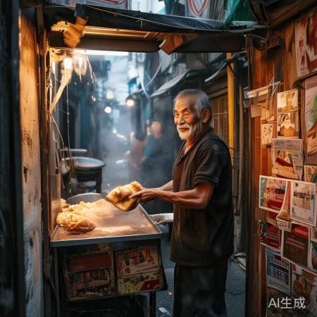 “老摊主坚守煎饼情怀”