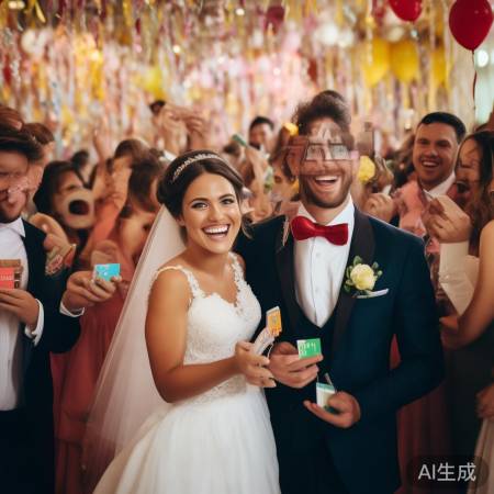 宾客婚礼惊喜刮出10万，兄弟酒席报销！