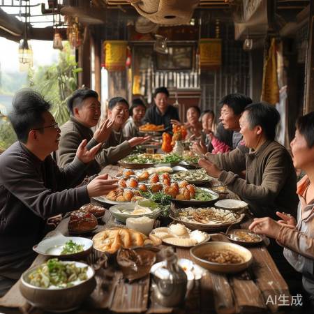东北饭桌独特动词揭秘：揭秘东北人的饭桌文化！