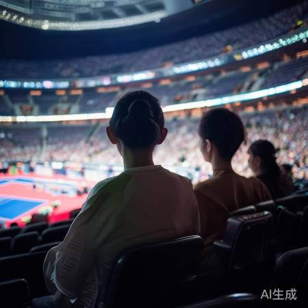 丁宁陈梦惊艳亮相！揭秘观众席背后的故事
